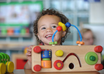 child playing
