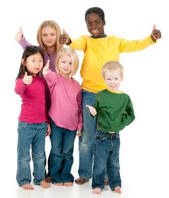 kids thumbs up