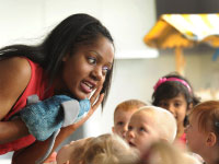TV STAR CELEBRATES NEW-LOOK CHILDREN’S NURSERY